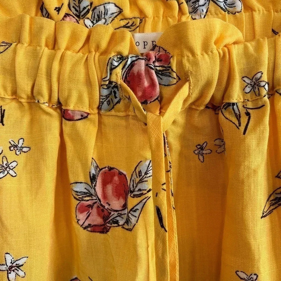 Copper Key skirt size small yellow cherry red fruit - Picture 5 of 7